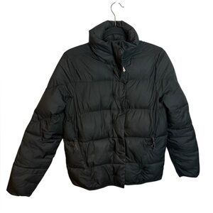 Hunter Black Full Zip Puffer Jacket